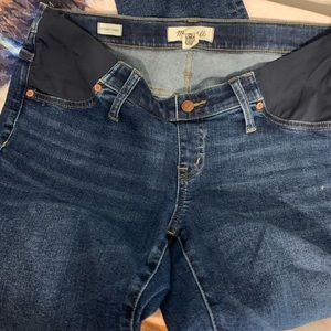 Madewell maternity skinny jeans